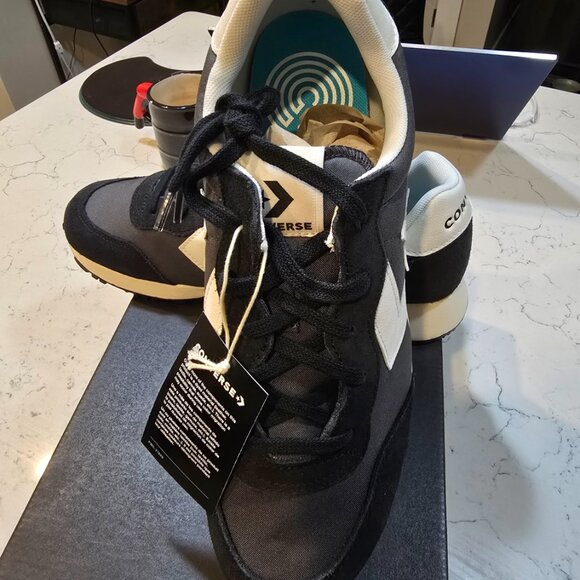 Converse Omega Trainer Sneakers Lifestyle Shoes Black A13378C mens size 10 NEW - Picture 3 of 10